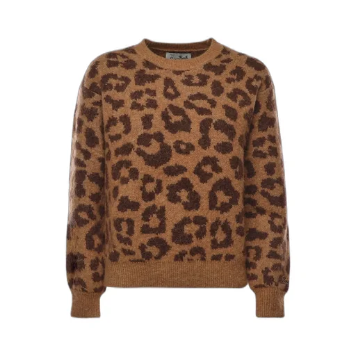 Mc2 Saint Barth Leopard Print Jumper