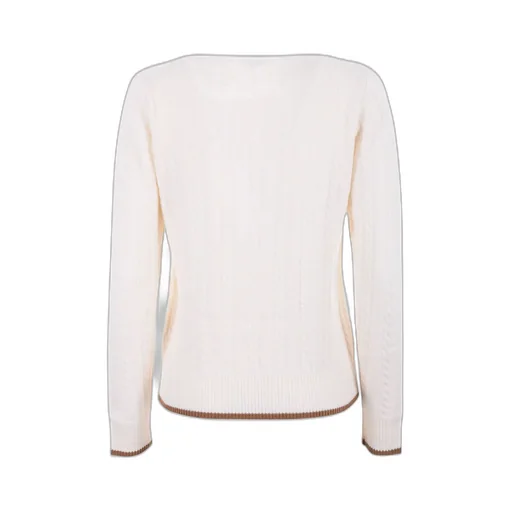 Mc2 Saint Barth Laroche Cable-Knit Sweater