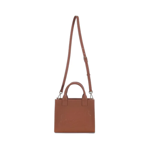 Mc2 Saint Barth Hammered Leather Crossbody Bag