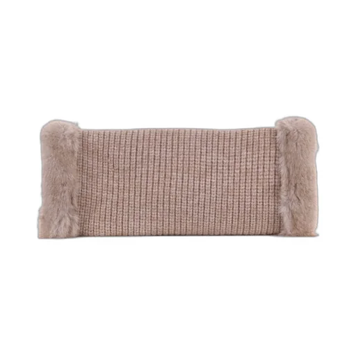 Mc2 Saint Barth Colette Shearling Shoulder Bag