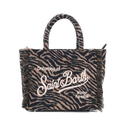 Mc2 Saint Barth Colette Patterned Tote Bag