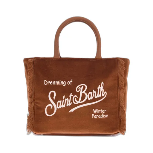 Mc2 Saint Barth Colette Velvet Tote Bag