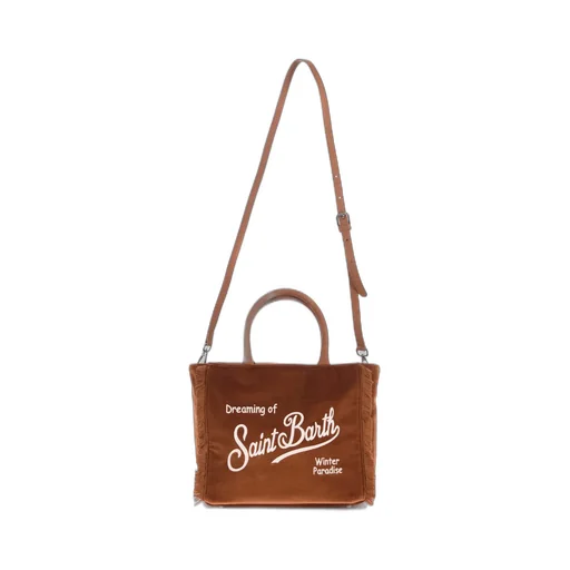Mc2 Saint Barth Colette Velvet Tote Bag