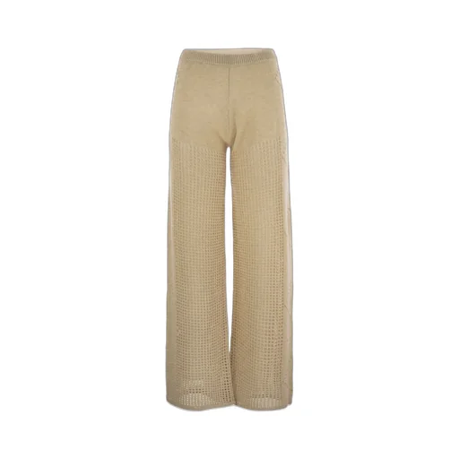 Mc2 Saint Barth Alva Crochet Flared Pants