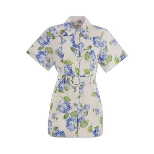 Mc2 Saint Barth Carola Belted Playsuit