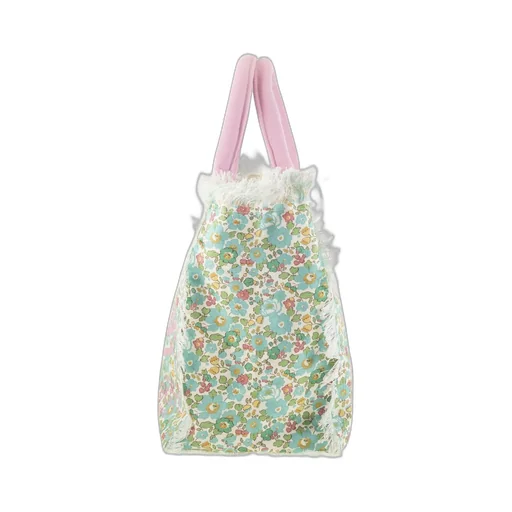Mc2 Saint Barth Vanity Floral Printed Top Handle Tote Bag