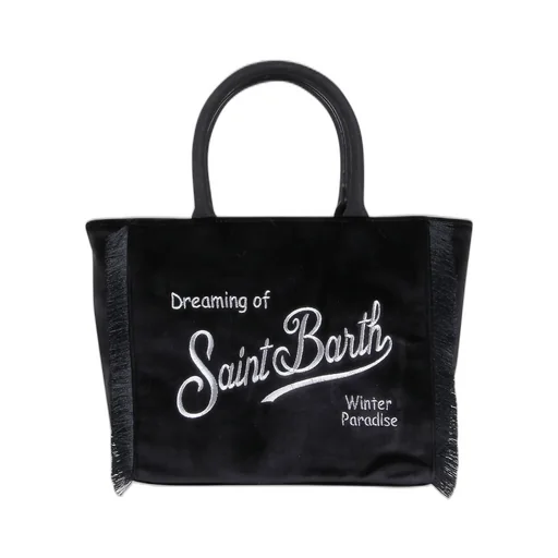 Mc2 Saint Barth Colette Velvet Tote Bag