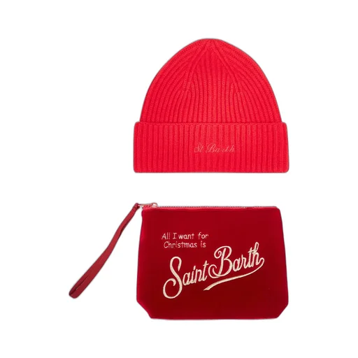 Mc2 Saint Barth Embroidered Beanie Hat