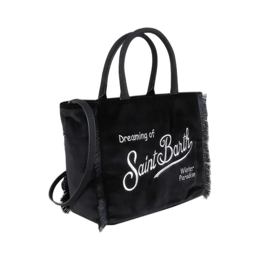 Mc2 Saint Barth Colette Velvet Tote Bag