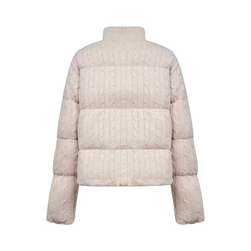 Mc2 Saint Barth Quilted Ribbed Coat