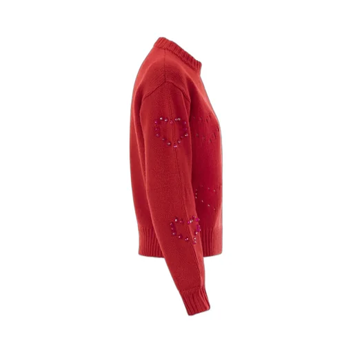 Mc2 Saint Barth Danya Heart Pattern Knitwear