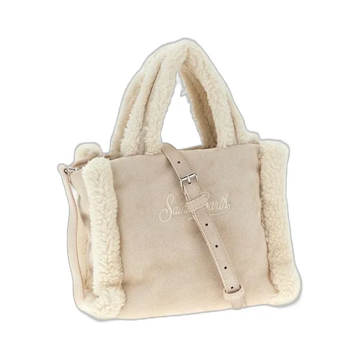 Mc2 Saint Barth Vanity Shearling Tote Bag