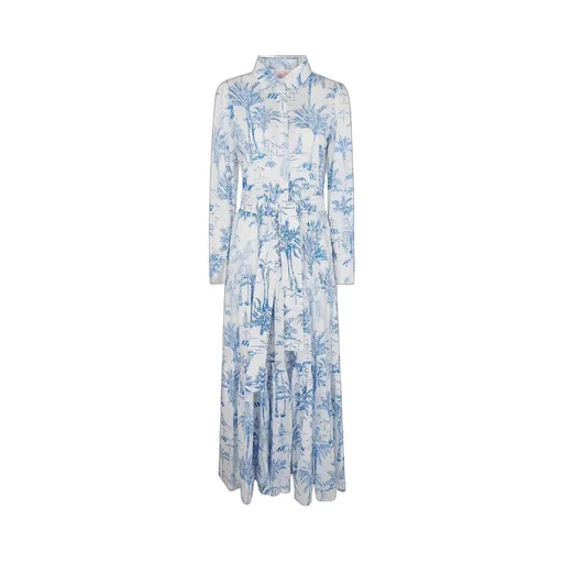 Mc2 Saint Barth Jensen Printed Long Dress