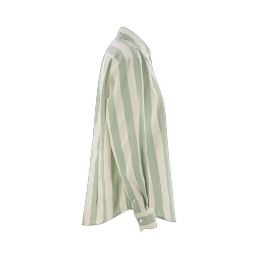 Mc2 Saint Barth Striped Print Meredith Classic Shirt