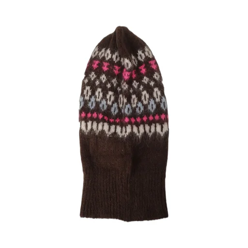 Mc2 Saint Barth Pattern Intarsia-Knit Balaclava