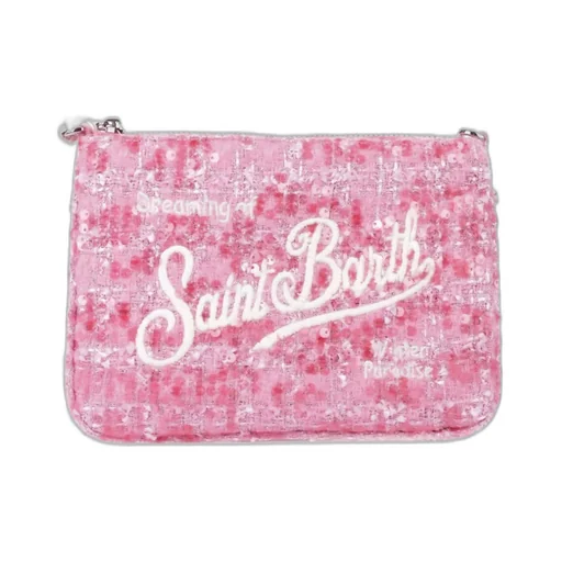 Mc2 Saint Barth Parisienne Mini Tweed Pouch