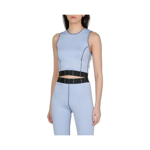 Mcq Alexander Mcqueen Contrast Trim Cropped Top