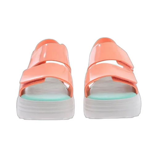 Melissa Fila Velcro Platform Sandals