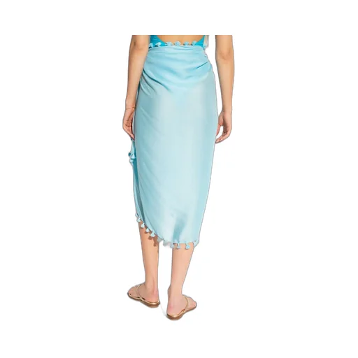 Melissa Odabash Fringed Beach Pareo