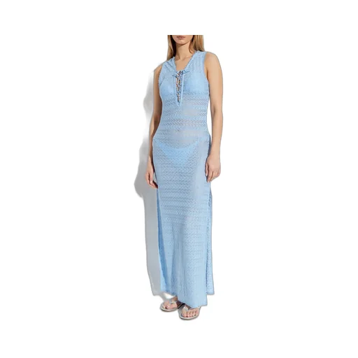 Melissa Odabash Madi Lace-Up Dress