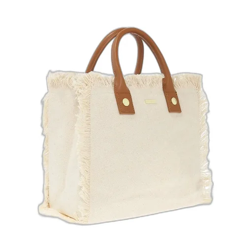 Melissa Odabash Porto Cervo Frayed Tote Bag