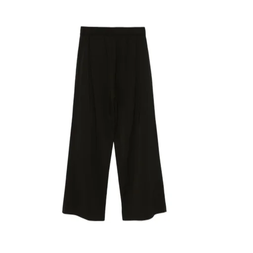 Merci Pleated Straight-Leg Trousers