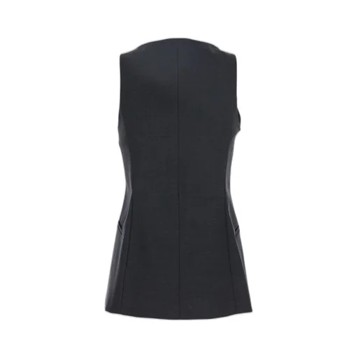 Merci Off-Shoulder Buttoned Vest