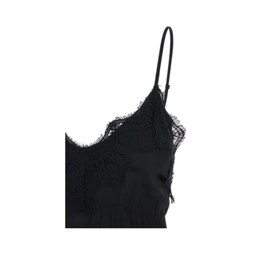Merci Lace-Trimmed Backless Dress