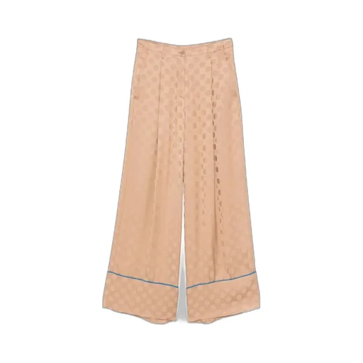 Merci Polka-Dot Pleated Pants