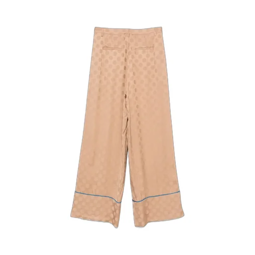 Merci Polka-Dot Pleated Pants