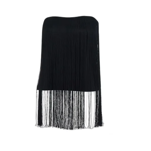 Merci Cut-Out Fringe Top