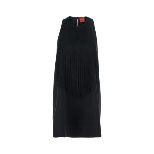 Merci Fringed Sleeveless Dress