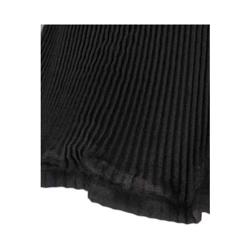 Melitta Baumeister Pleated Zigzag-Hem Knitwear