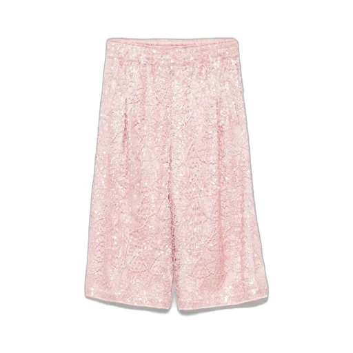 Merci Sequin Detailed Cropped Trousers