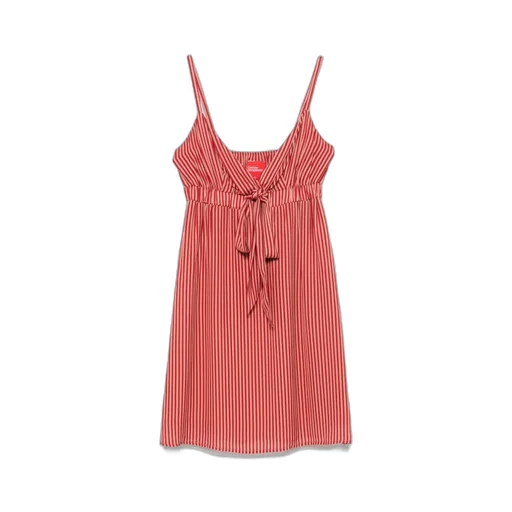 Merci Striped V-Neck Dress