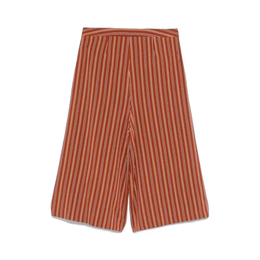 Merci Striped Cropped Trousers