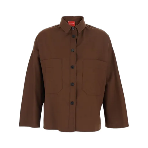 Merci Classic Collar Patch Pocket Shirt