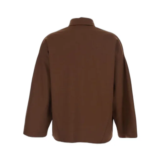 Merci Classic Collar Patch Pocket Shirt