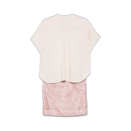 Merci Layered Sequin Detailed Skirt