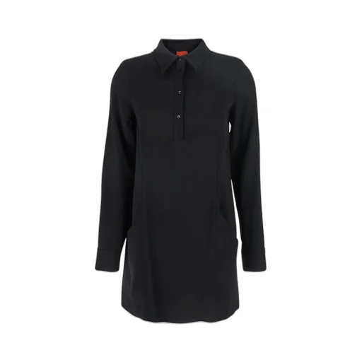 Merci Classic Collar Buttoned Dress
