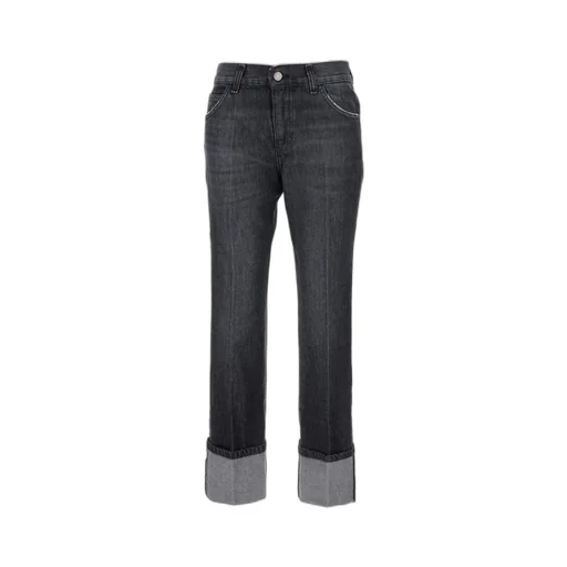 Merci Margot Turn-Up Hem Jeans