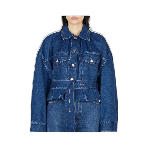 Meryll Rogge Buttoned Denim Jacket
