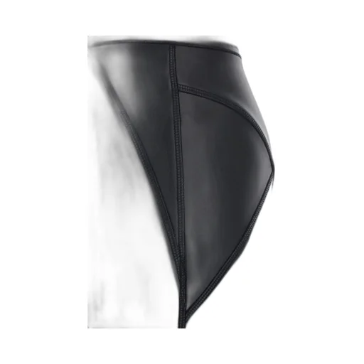 Merci Rear Zip Ecoleather Skirt