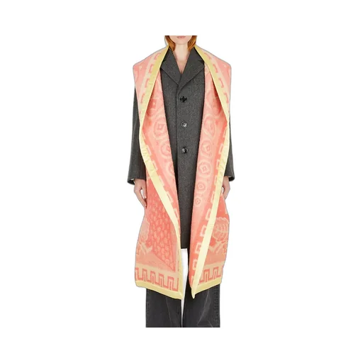 Meryll Rogge Blanket Draped Buttoned Coat