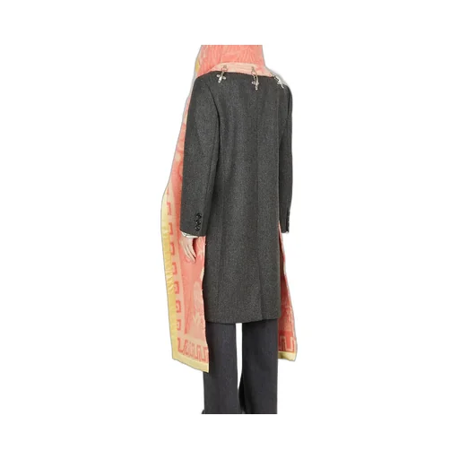 Meryll Rogge Blanket Draped Buttoned Coat