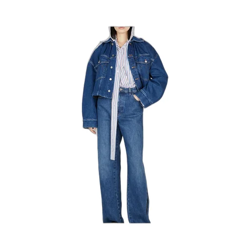 Meryll Rogge Buttoned Denim Jacket