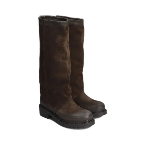 Metisse Knee-High Biker Boots