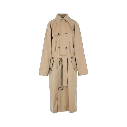 Meta Campania Collective Double-Breasted Trench Coat