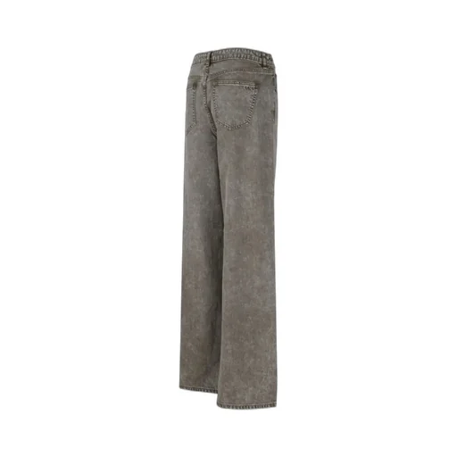 Michael Michael Kors Garment-Dyed Wide Leg Jeans