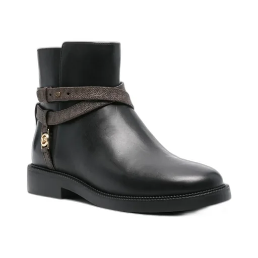 Michael Kors Abigail Round Toe Zip-Up Boots